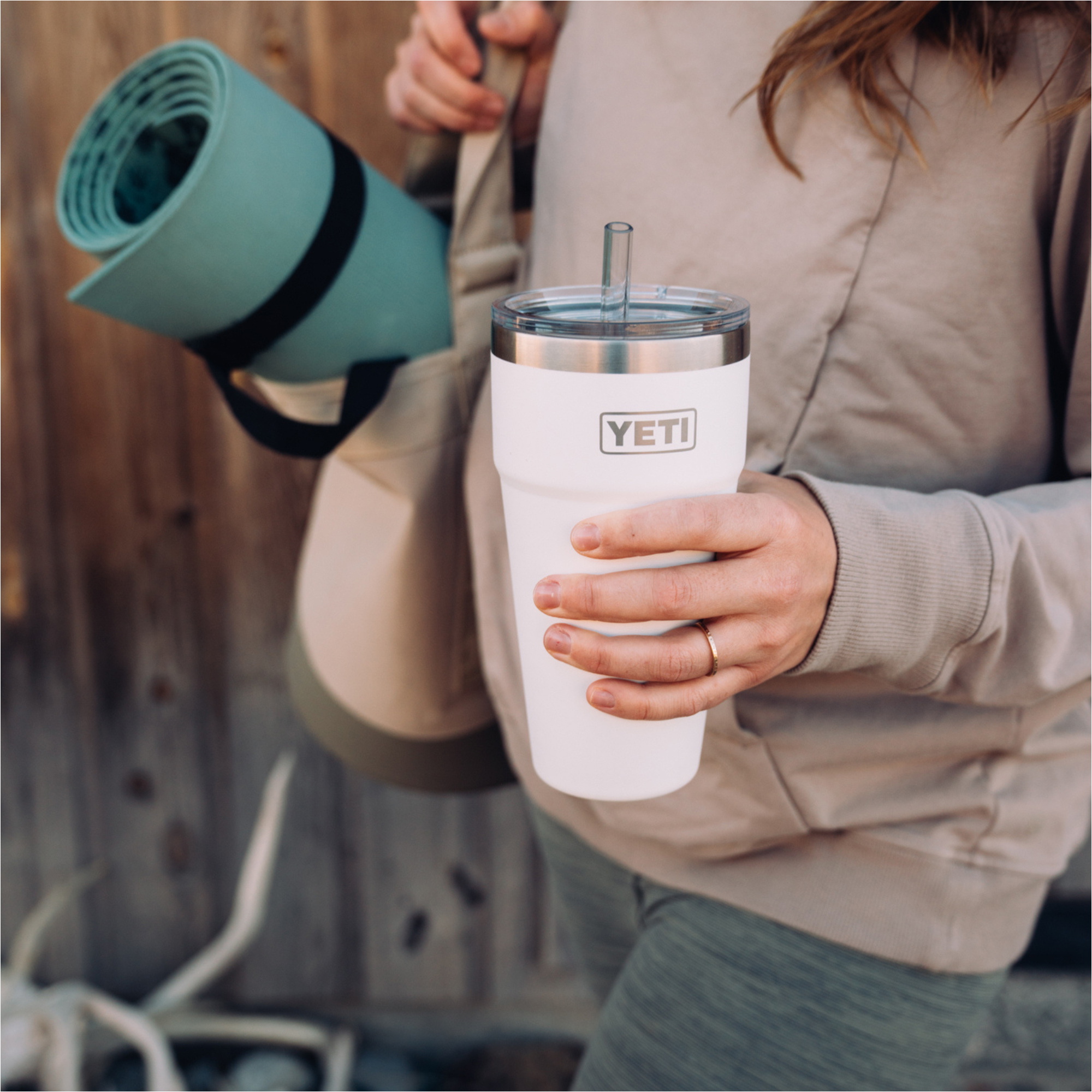 2025 YETI Rambler ® 30 OZ Stapelbar Becher 70000003289 - White